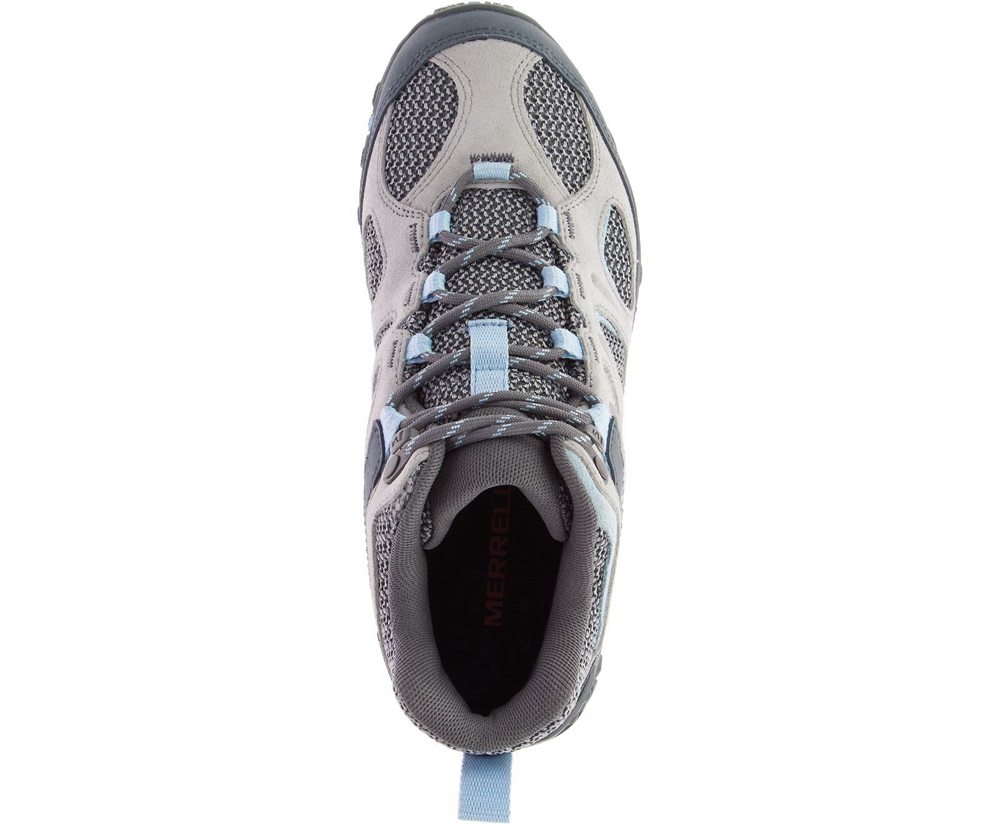 Merrell Støvler Dame - Yokota 2 Mid Waterproof - Grå - LVQ871502